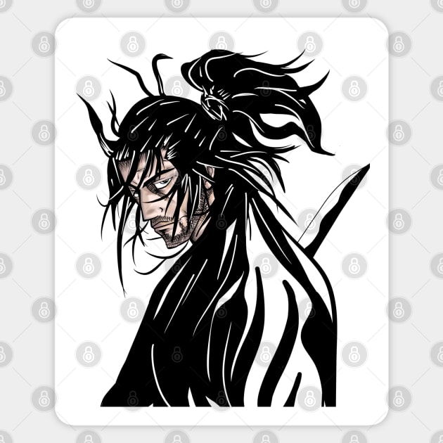 the ronin samurai musashi miyamoto in japan Sticker by jorge_lebeau